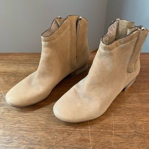 Sam Edelman Tan Cody Double Zip Bootie | 7